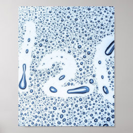 Poster Bouchon d'eau H2O
