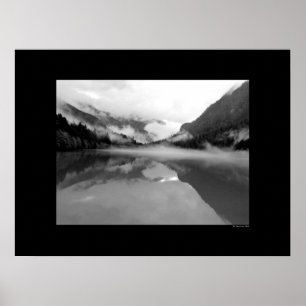 Poster Boucle Cascade - Lac