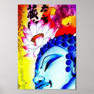 Poster bouddha