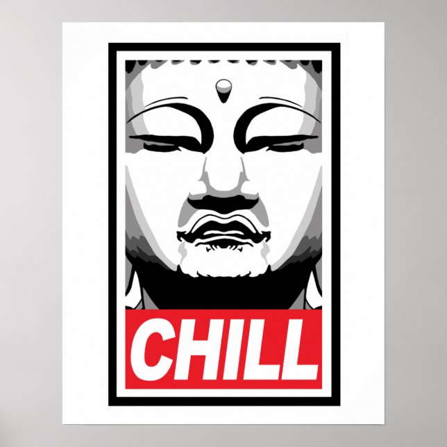 Poster Bouddha (Devant)