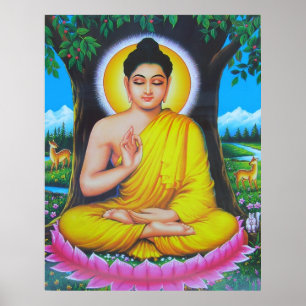 Poster Bouddha