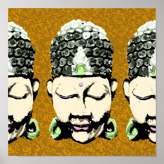 Poster bouddha7 (Devant)
