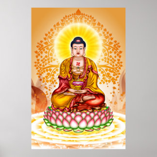 Poster Bouddha Amitabha 02