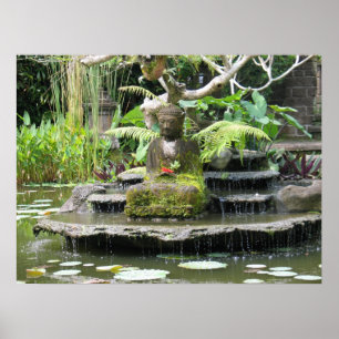Poster Bouddha - Bali Indonésie