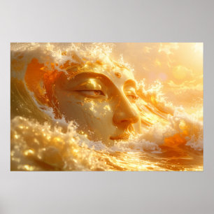 POSTER BOUDDHA - BOUDDHISME ZEN