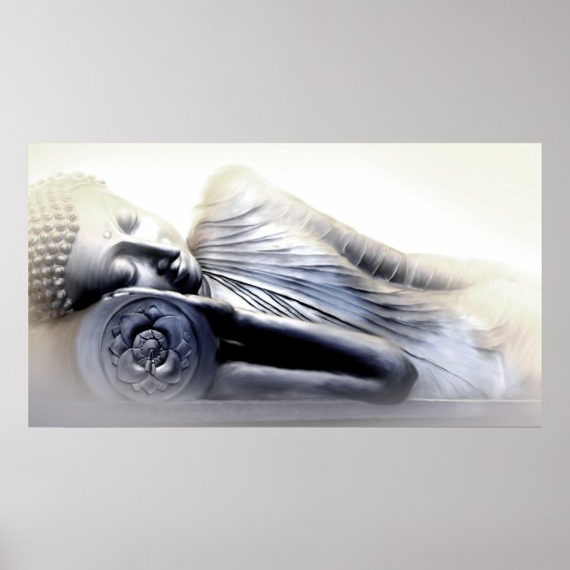 Poster Bouddha dormant III (Devant)