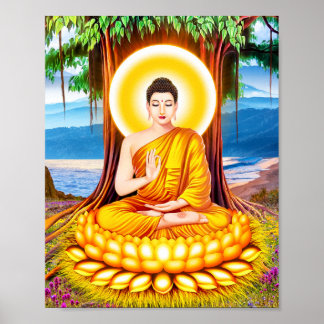 Poster Bouddha Gautama