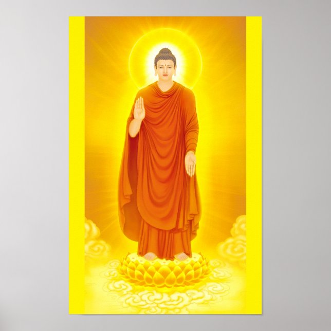 Poster Bouddha Gautama 01 (Devant)