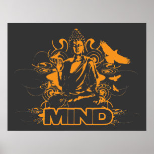 Poster Bouddha Mind'impression