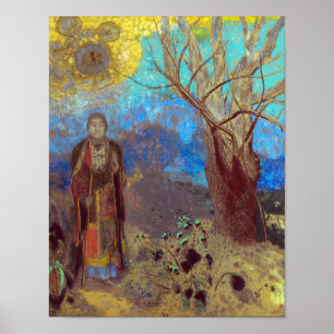 Poster Bouddha Odilon Redon