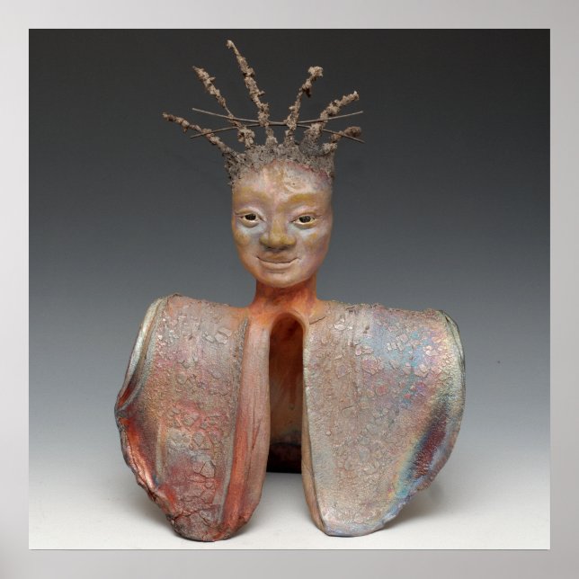 Poster Bouddha original de Spunky Spirit (Devant)