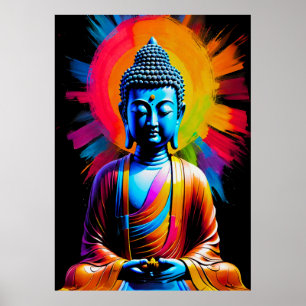 Poster Bouddha - Rayons de Tranquillité