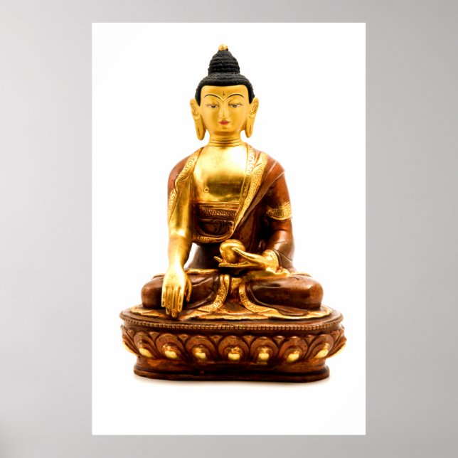 Poster Bouddha Sakyamuni (Devant)