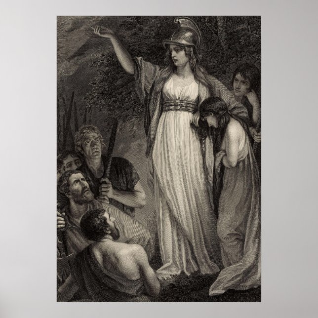 Poster Boudica, reine de la tribu Iceni (Devant)