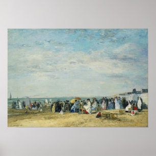 Poster Boudin - Plage De Trouville