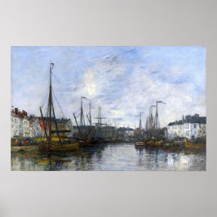 Poster Boudin - Port de Bruxelles