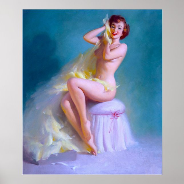 Poster Boudoir Pinup (Devant)