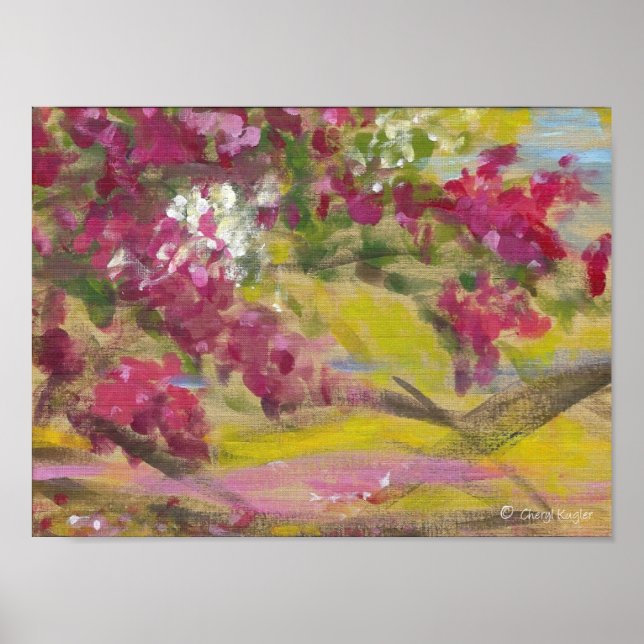Poster Bougainvillier jamaïcain / Artiste (Devant)