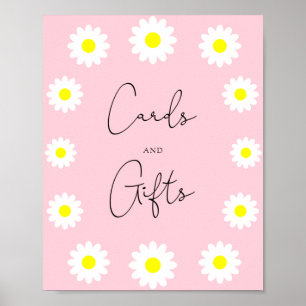 Poster Bougie fleur sauvage - baby shower de cartes et ca