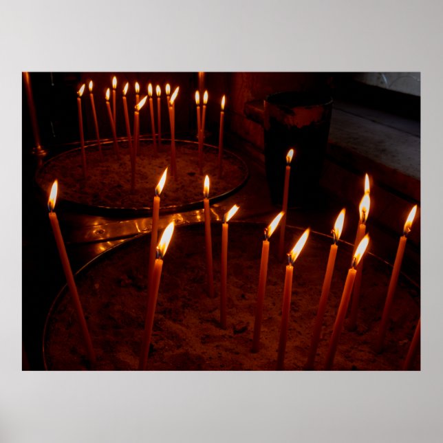 Poster Bougies d'Athènes (Devant)