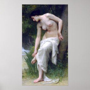 Poster Bouguereau - Apres Le Bain
