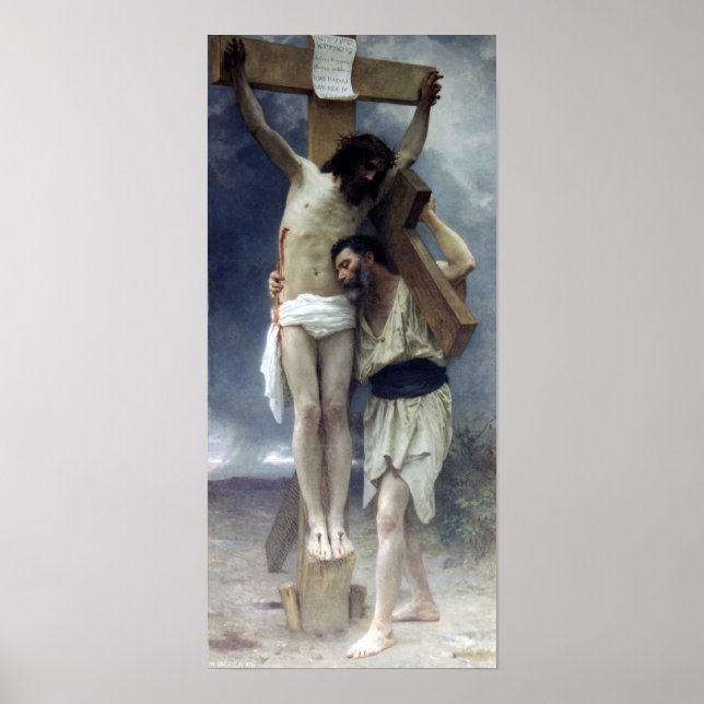 Poster Bouguereau - Compassion (Devant)