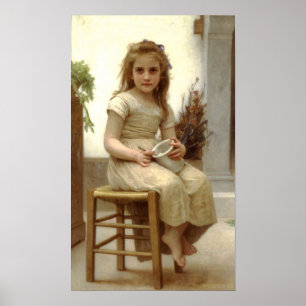 Poster Bouguereau - Le Gouter