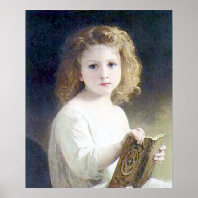 Poster Bouguereau - Le Livre de Fables (Devant)