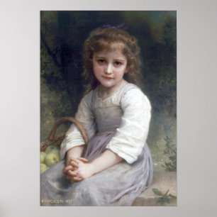 Poster Bouguereau - Les Pommes