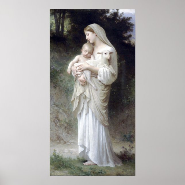 Poster Bouguereau - L'Innocence (Devant)