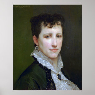 Poster Bouguereau - Mademoiselle Elizabeth Gardner 1879
