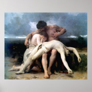 Poster Bouguereau - Premier Deuil