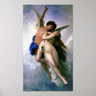 Poster Bouguereau - Psyche et L'Amour