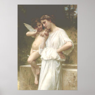 Poster Bouguereau - secrets de l'Amour