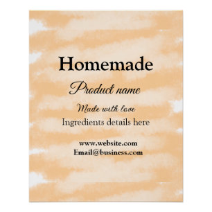 Poster Boulangerie maison faite avec amour ajouter texte 