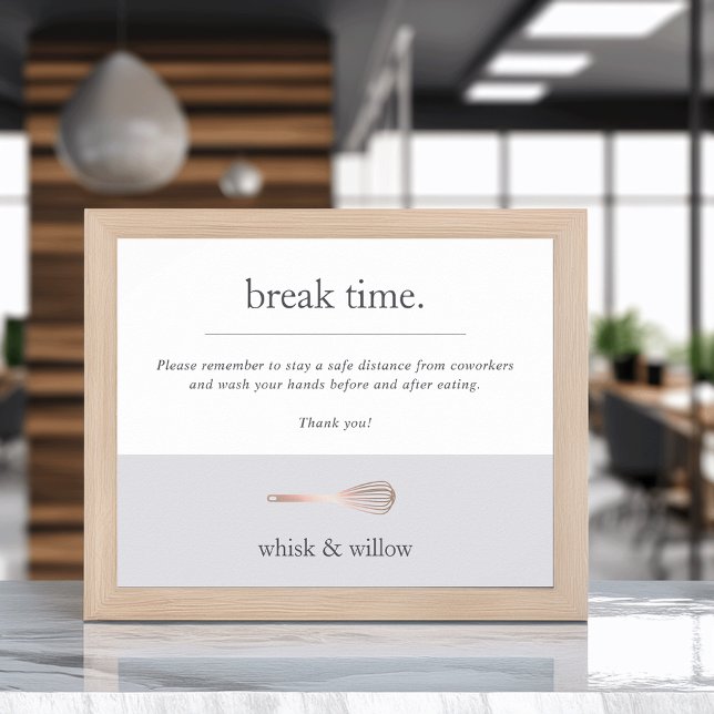 Poster Boulangerie ou traiteur Salle de petit-déjeuner/Cu (Créateur téléchargé)