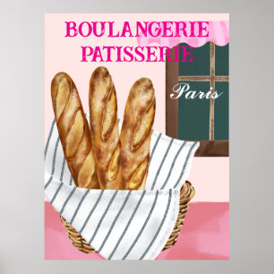 Poster Boulangerie Patisserie 