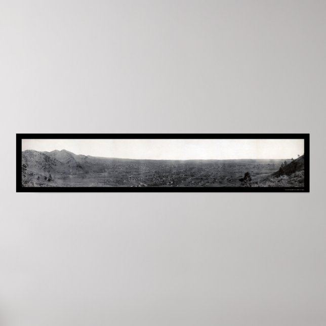 Poster Boulder, Colorado Photo 1908 (Devant)