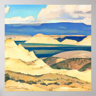 Poster Boulder Valley Utah par Maynard Dixon
