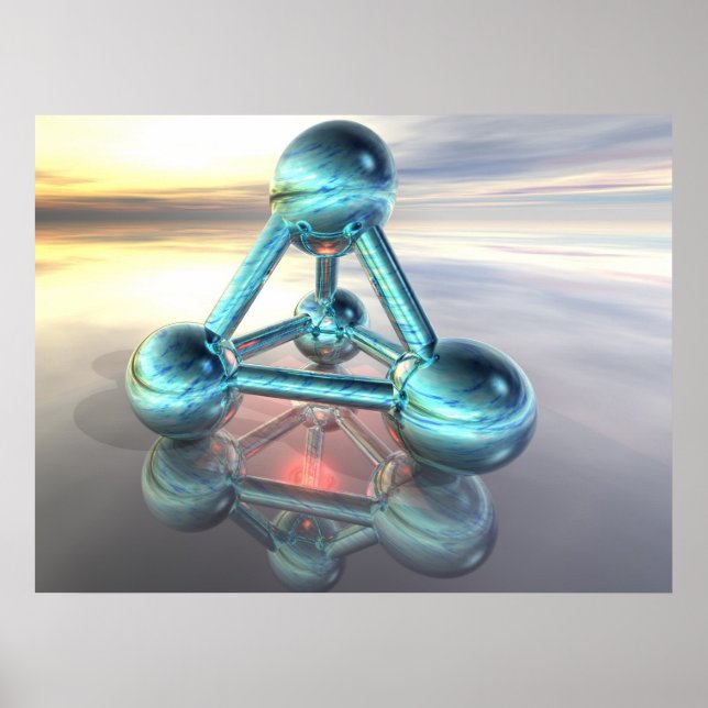 Poster Boule 3D (Devant)