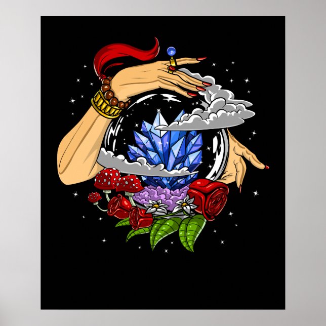 Poster Boule de cristal de caisson Fortune (Devant)