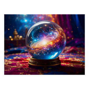 Poster Boule de Cristal - Je vois un événement cosmique d