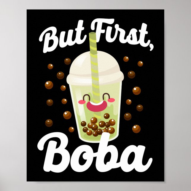 Poster Boule Mais Premier Boba Tea (Devant)