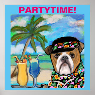 Poster Bouledogue