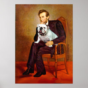 Poster Bouledogue anglais 9 - Lincoln