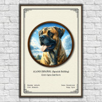 Bouledogue Espagnol (Alano Español) Série de Zoolo