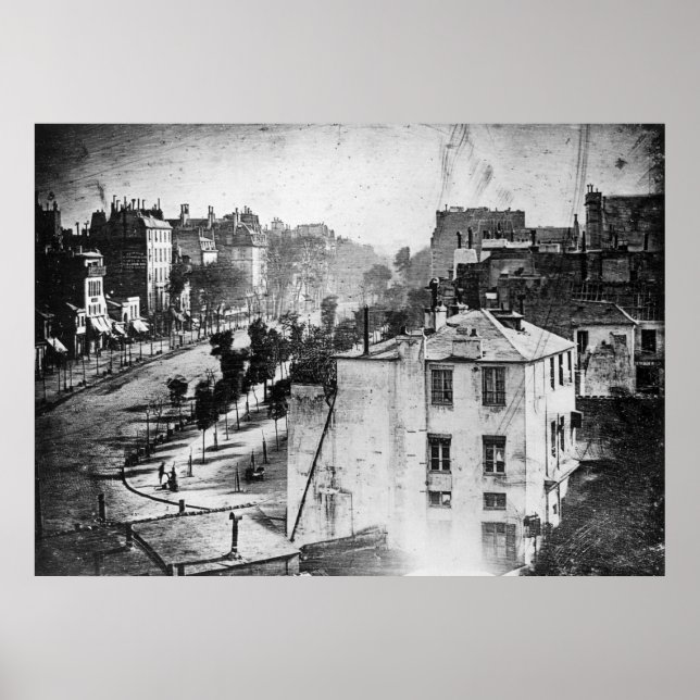 Poster Boulevard du Temple Première photo Vivante (Devant)