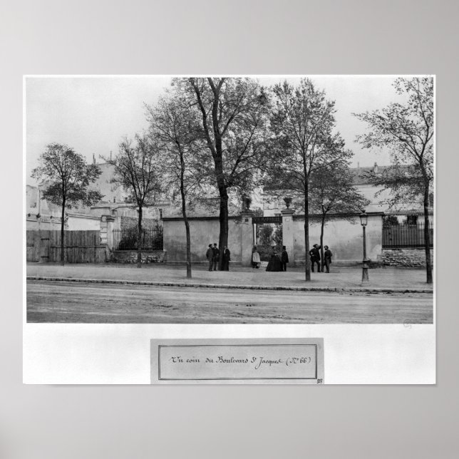 Poster Boulevard Saint-Jacques (Devant)