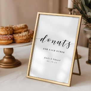 Poster Boulons pour chaque autre Mariage Panneau de table