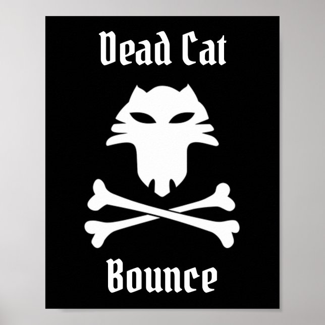 Poster Bounce de chat mort (Devant)